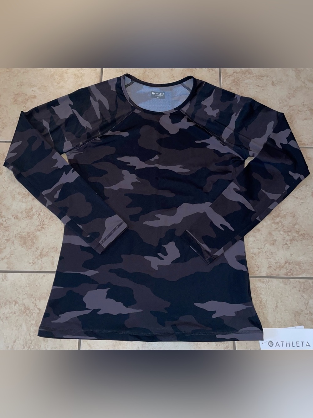 Athleta Freestyle Camo Rashguard